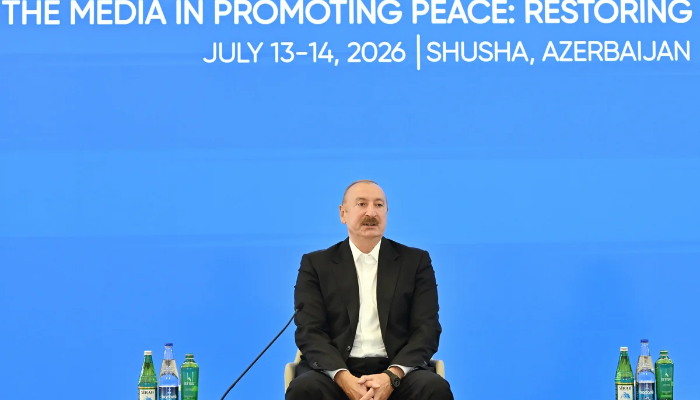 Prezident: "Həm Qərb, həm də Şərq istiqamətində qonşularımızla əlaqələrimiz əladır"