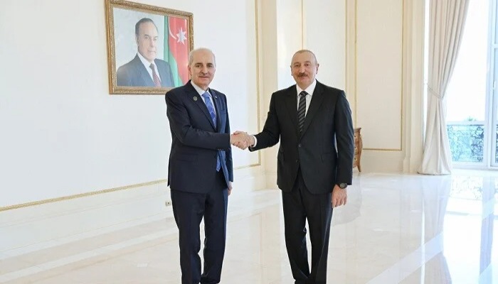 Prezident Numan Qurtulmuşu qəbul etdi