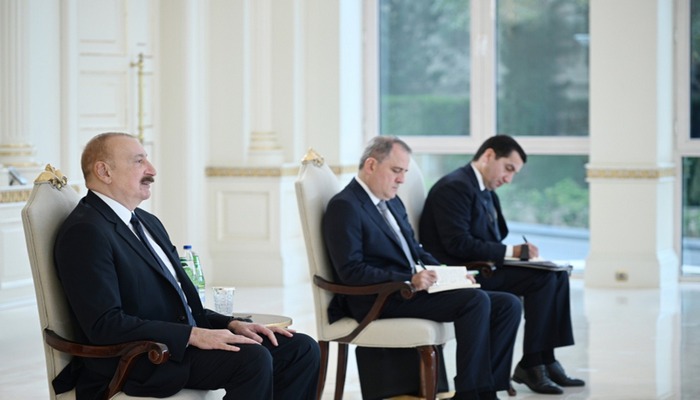 Prezident onların etimadnamələrini qəbul etdi