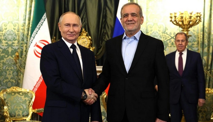 Putin və Pezeşkian Cənubi Qafqazdakı vəziyyəti müzakirə ediblər