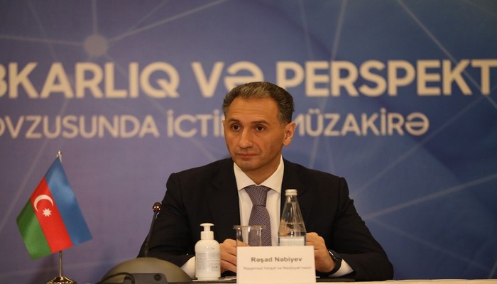 Rəşad Nəbiyev Mingəçevir şəhərində vətəndaşları qəbul edib