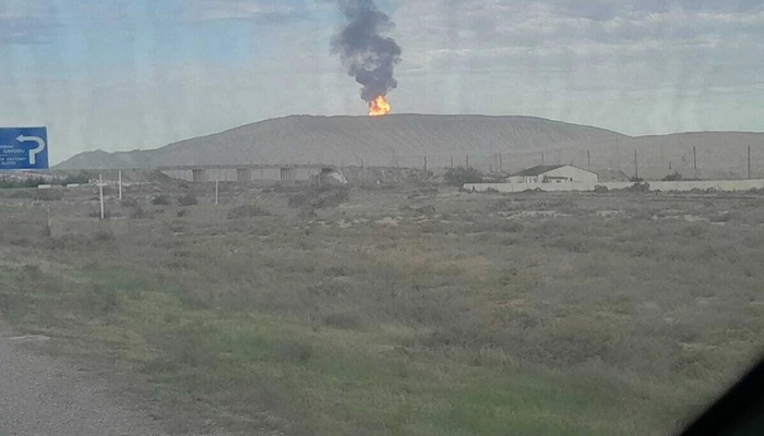 Sahil qəsəbəsi yaxınlığında vulkan püskürüb - Nazirlik helikopteri havaya qaldırdı