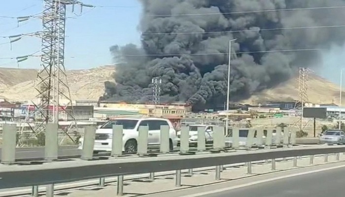 "Sədərək" ticarət mərkəzində GÜCLÜ YANĞIN