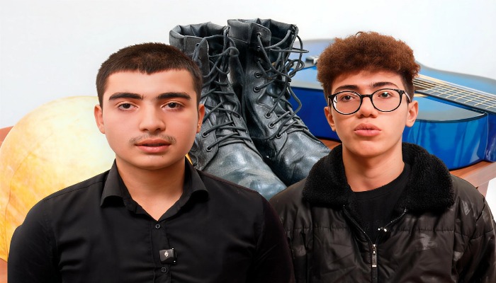 Şəhid məzarlarından gitara, çəkmə və hərbi dəbilqə oğurladılar: Saxlanılan şəxslərin GÖRÜNTÜLƏRİ