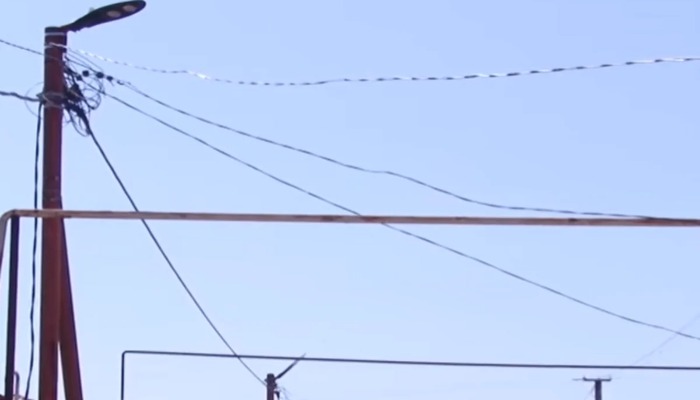 Sumqayıtda əyilmiş elektrik dirəkləri problemi ilə bağlı rəsmi AÇIQLAMA