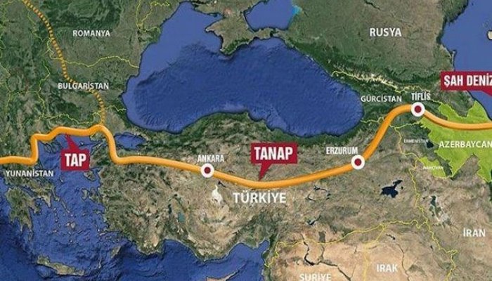 TANAP-dan Türkiyəyə nəql olunacaq qazın həcmi açıqlandı