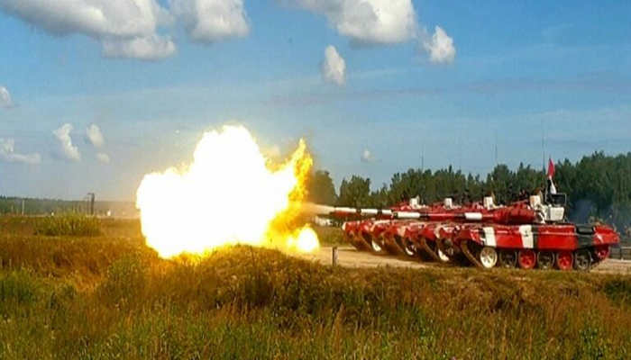 Tankçılarımız “Tank biatlonu” müsabiqəsinə hazırlıqlarını davam etdirir