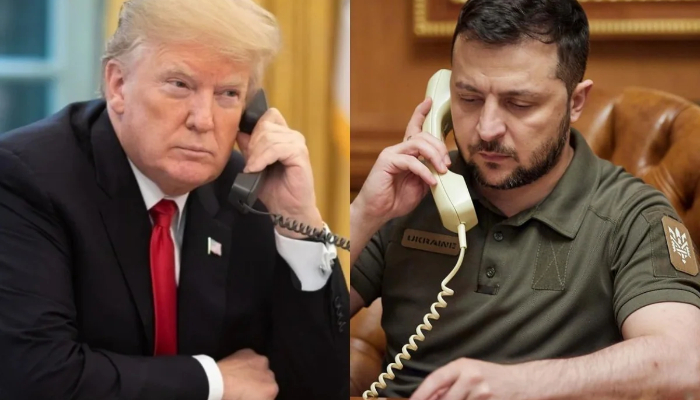 Tramp Zelenski ilə telefonla danışıb