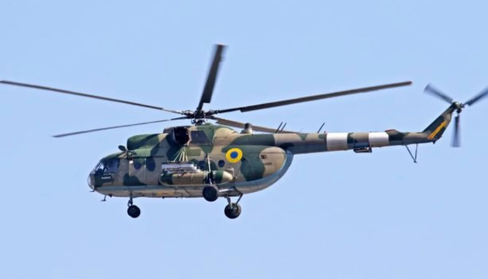 Ukrayna helikopteri qəzaya uğrayıb: Dörd hərbi qulluqçu həlak olub