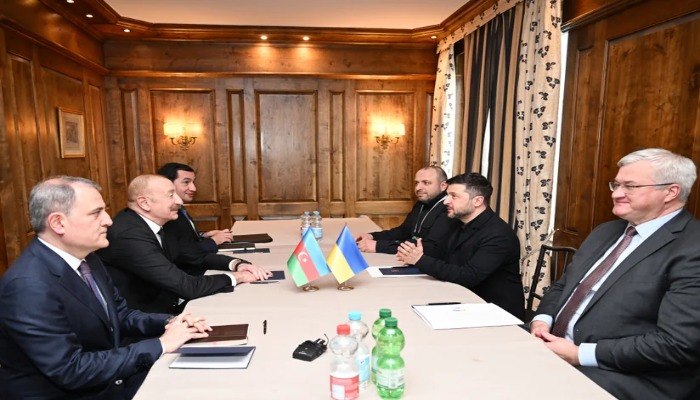 Ukrayna Prezidenti enerji yardımına görə İlham Əliyevə təşəkkür edib