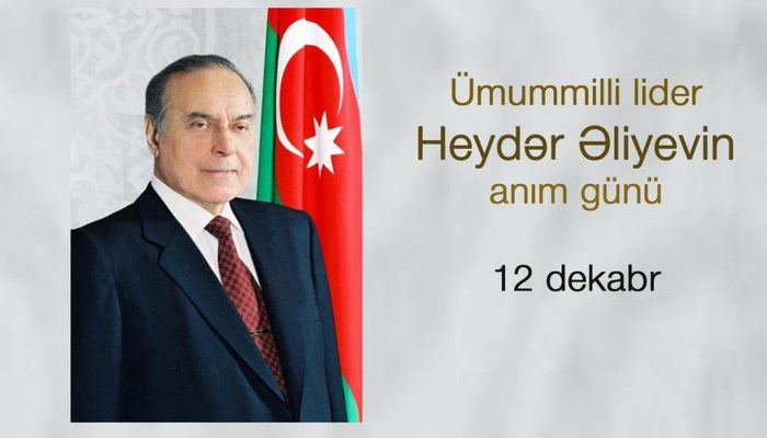 Ümummilli lider Heydər Əliyevin anım günüdür