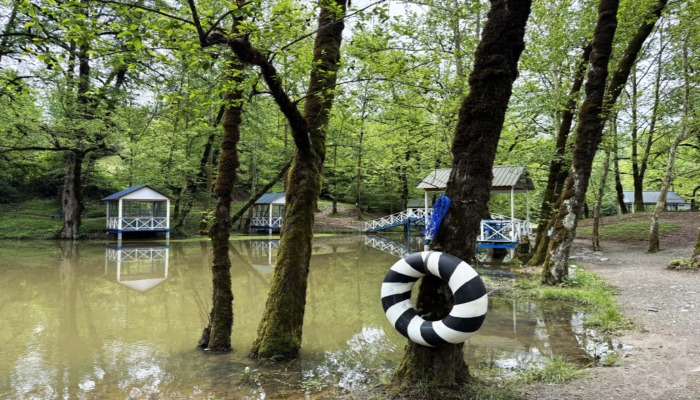 Xanbulan gölünün ətrafındakı iaşə obyektləri bağlanıb - SƏBƏB